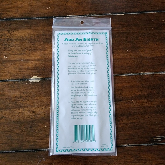 CM Designs Add-An-Eighth Ruler - Picture 2 of 6